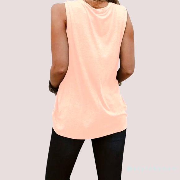 Be Real Not Perfect Graphic Tank Top - Picture 2 of 3